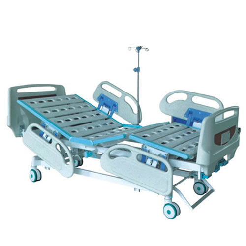 Model HZ-C3 Manual ICU Bed by Triple-Rocking Turn